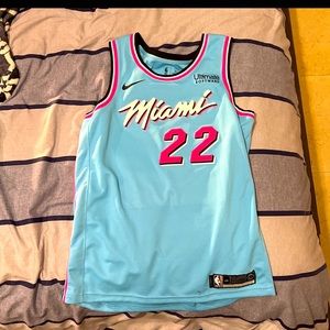 Miami Heat Vice Jimmy Butler Jersey Large city jersey